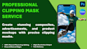 do background removal, clipping mask and object removal