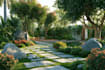 design a native landscape plan