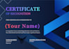 design editable certificate with canva link