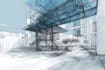 draw digital architectural sketches and illustrations