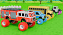 create professional kids 3d car animation videos