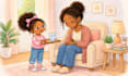 create childrens book illustrations for educational stories