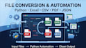 clean, convert and automate your data files