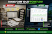 develop custom offline desktop apps with local database