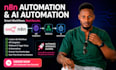 make crm automation, ai voice agent, make com, made com, make automation