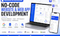 design a responsive webflow website and no code web app