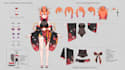 design and rig live2d vtuber model anime vtuber model live 2d rigging