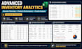 create a professional excel inventory sales and stock tracker