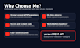 develop laravel rest API and integrate third party apis