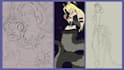draw dark fantasy and stylized character art
