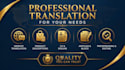 manually translate english to romanian accurately