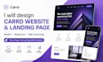 design carrd website carrd landing page redesign carrd website design