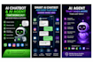 create ai chatbot for whatsapp, facebook, instagram and website