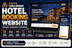 do hotel website redesign, hotel wordpress website, hotel booking system