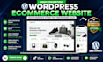 design a responsive wordpress ecommerce website with woocommerce setup