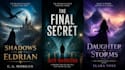 fantasy book cover design, thriller book cover