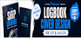 do book cover design, logbook cover design, journal, notebook and planner cover