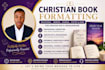 format your christian book, devotional, journal for amazon kdp
