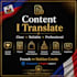 manually translate,culturally adapt french,haitian creole