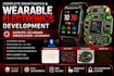 design smartwatch pcb, bluetooth and wearable device