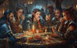 paint custom dnd party character artwork