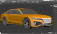 create realistic 3d car models for games animation and 3d printing