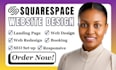 squarespace website design squarespace website redesign squarespace landing page