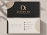 create modern and clean business card