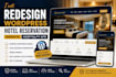redesign outdated wordpress hotel reservation website hospitality wordpress site