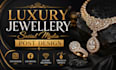 design luxury jewelry instagram feed post creatives