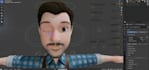 control rig character,motionbuilder,blend shapes,mocap realism,cartoon 3drig,fbx