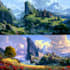 do the landscape illustration or concept art for you