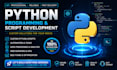 develop custom python scripts and automate your tasks