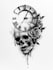 create a tattoo design of tattoo sleeve