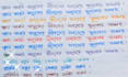 write neat handwritten notes in english and bengali