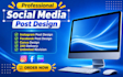 design eye catching social media post facebook
