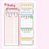 design a cute printable planner in canva
