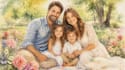 draw a wonderful family portrait