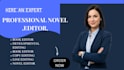 proofread developmental line copybook editor fantasy sci fi fiction novel