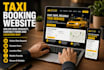 design squarespace chauffeur taxi limousine website booking services globally
