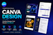 engineer conversion focused ad creative in canva
