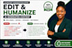 edit and humanize ai generated content professionally