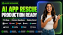 fix repair rescue lovable bolt ai app vibe coded react mvp no code saas supabase