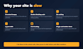 speed up your website and fix slow loading pages