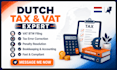 fix netherlands tax error, penalties, vat btw filing plus accurate bookkeeping