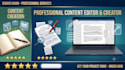 do a professional content writing,transcription,proofreading