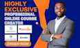 create online course via learnworlds rukuzu pathwright moodle schoology docebo