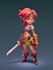 draw 2d game character or 2d game character