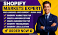 setup shopify markets multi language multi currency for international sales
