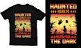 create custom spooky halloween t shirt design